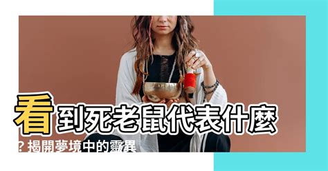 看到死老鼠代表